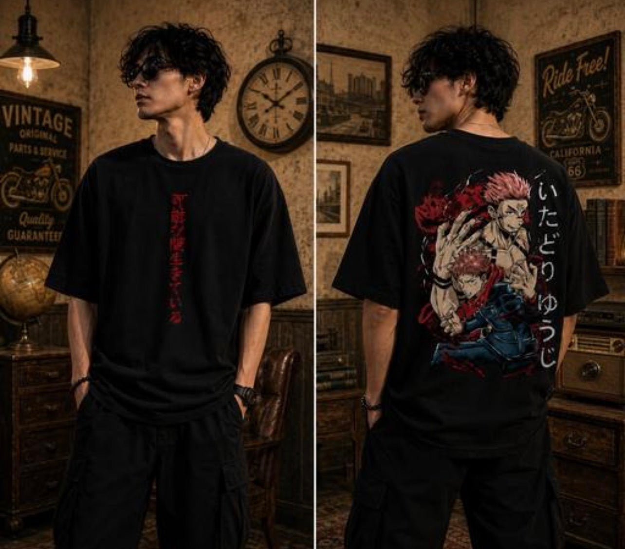 Yuji Anime Printed t shirt