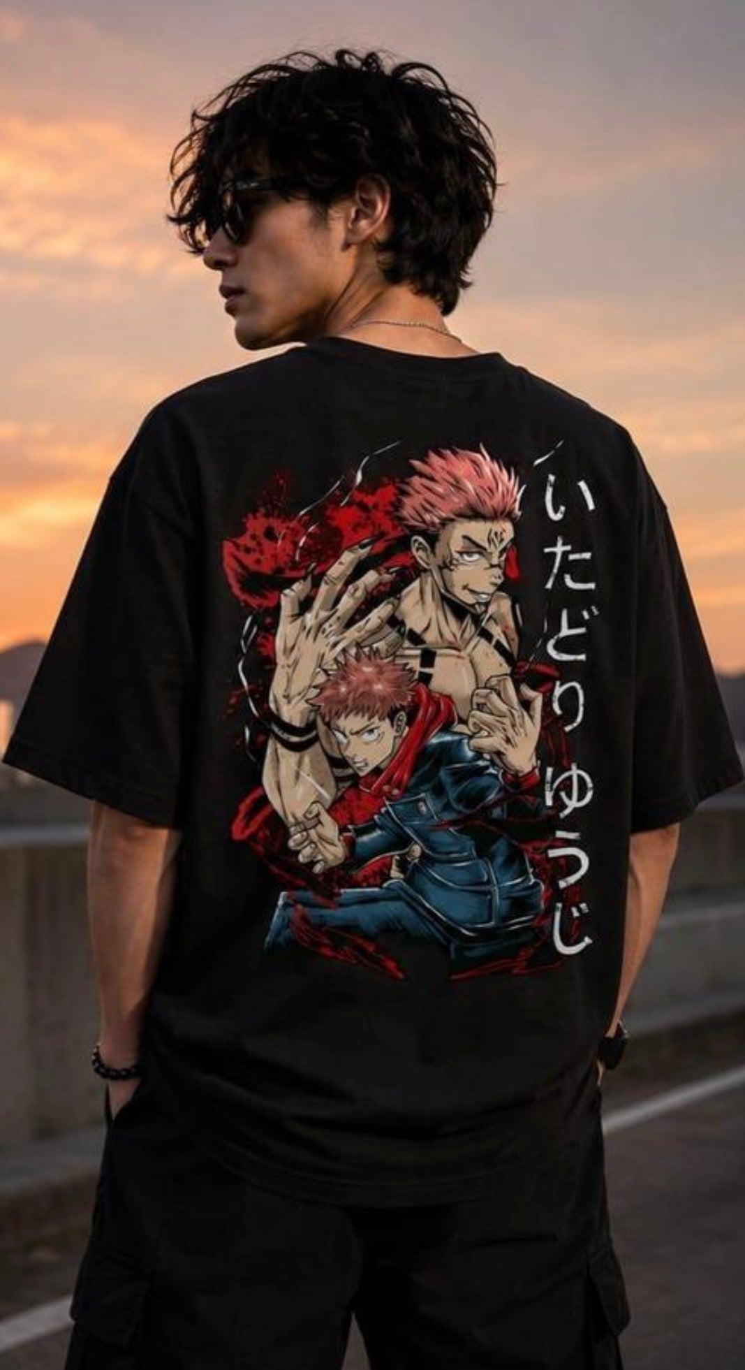 Yuji Anime Printed t shirt