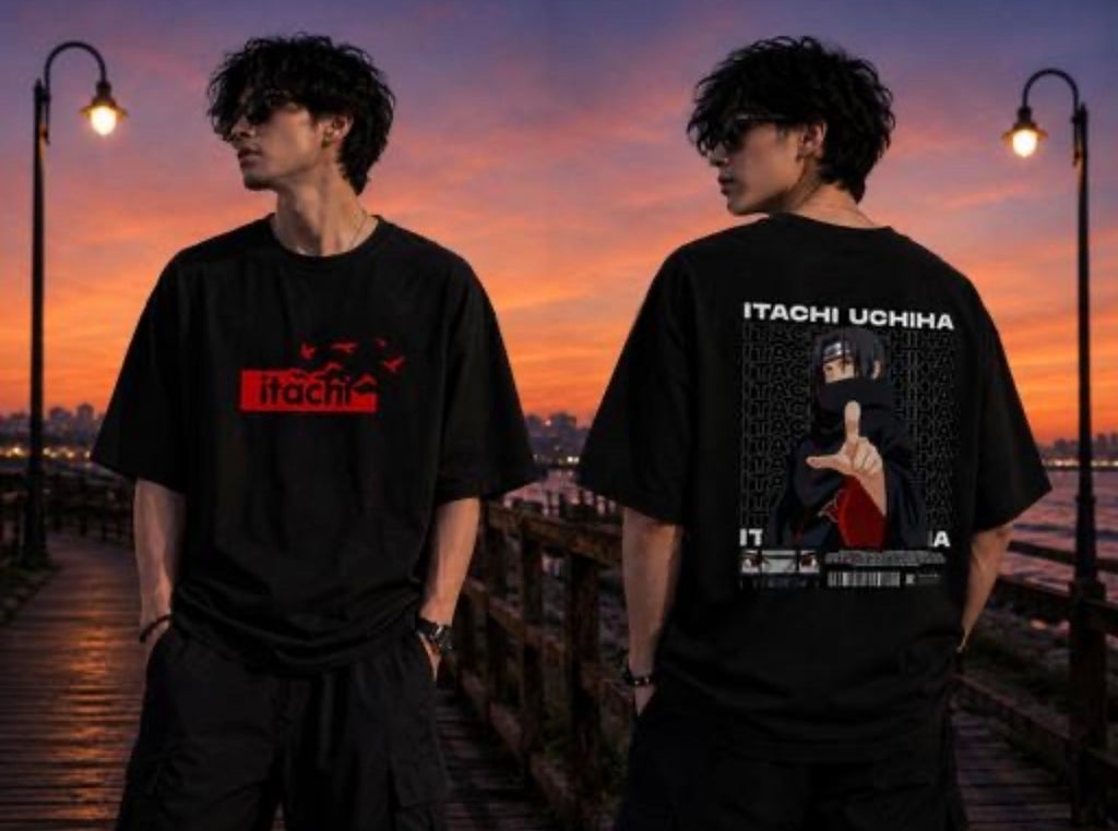 Itachi Uchiha Anime Printed t shirt