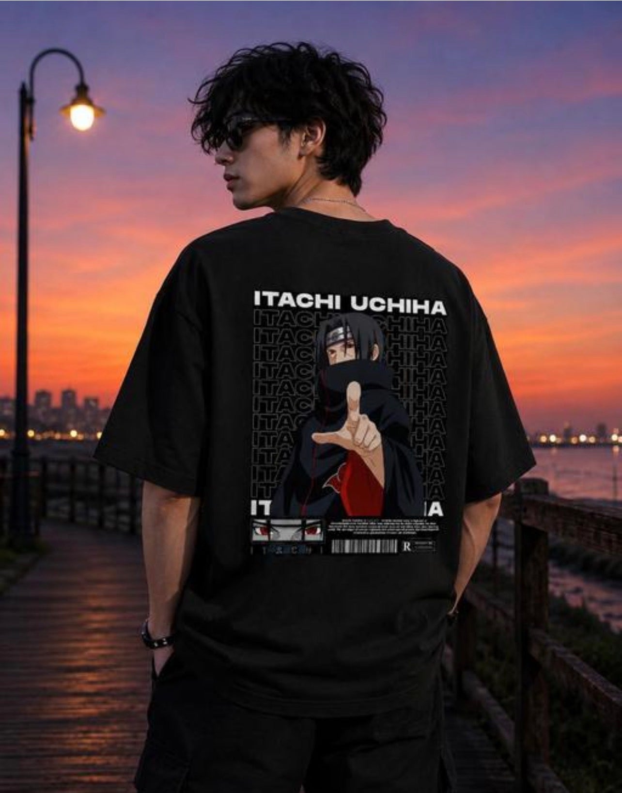 Itachi Uchiha Anime Printed t shirt