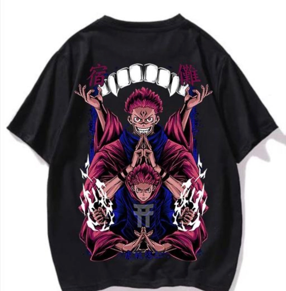Sukuna Anime Printed T Shirt