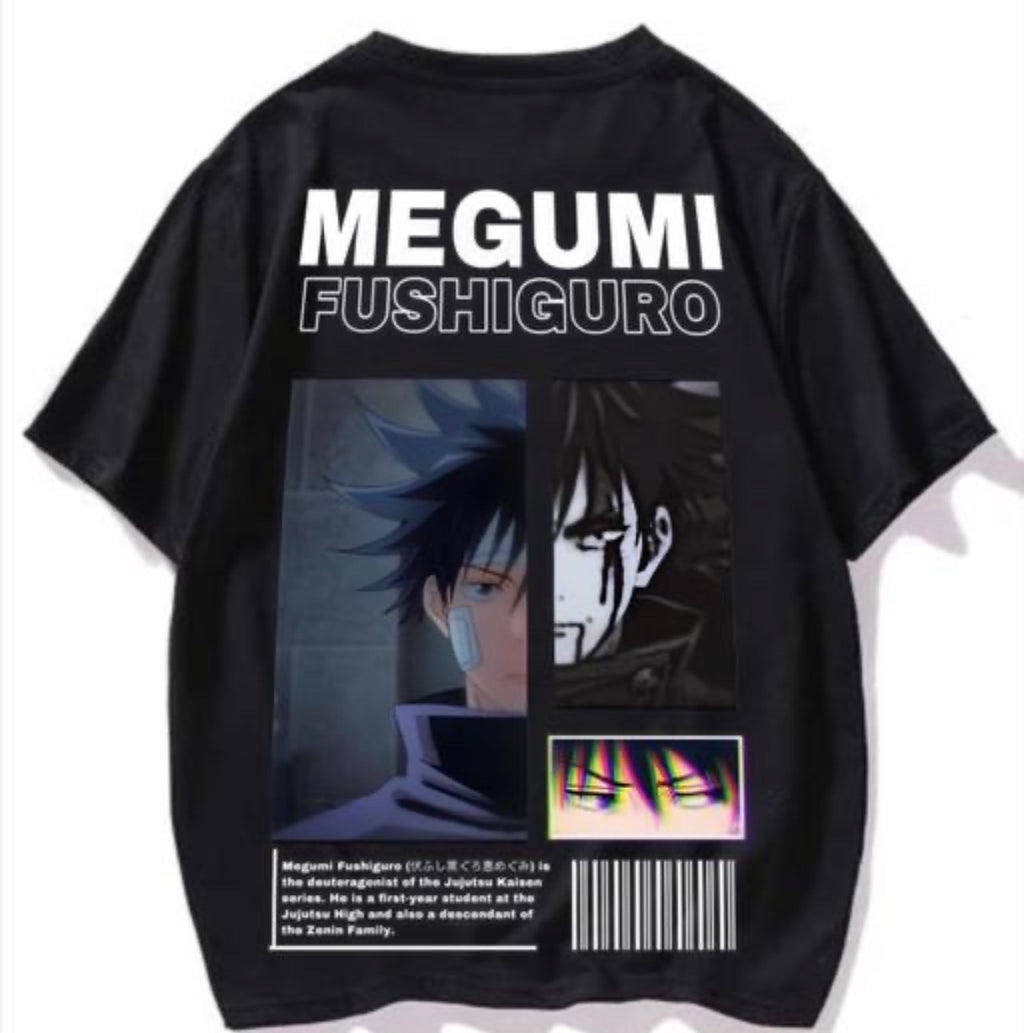 Megumi Anime Printed T Shirt