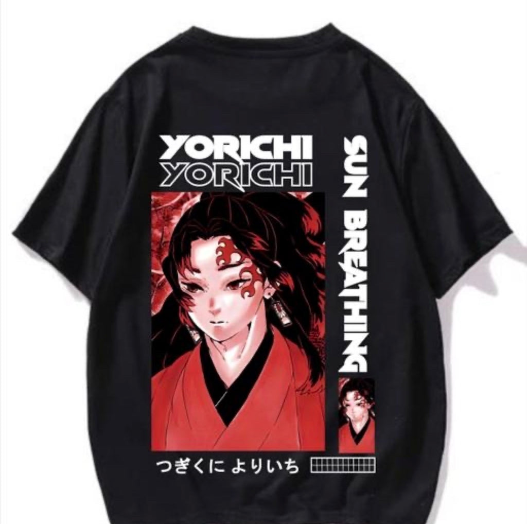 Yorichi Anime Printed T Shirt