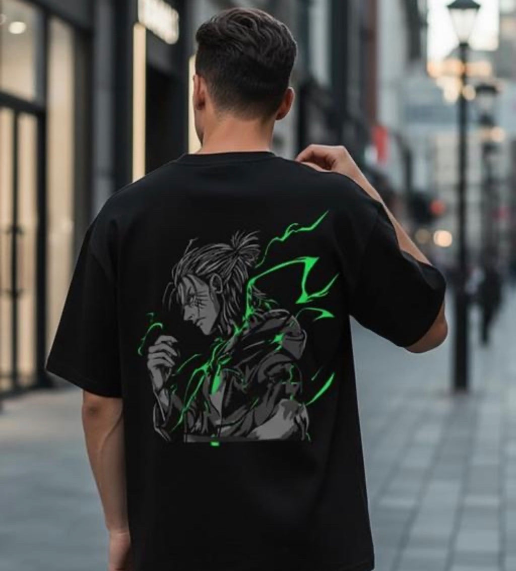 Eren Yeager Anime Printed t Shirt
