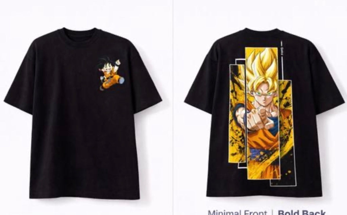 Goku Anime Printed T Shirt
