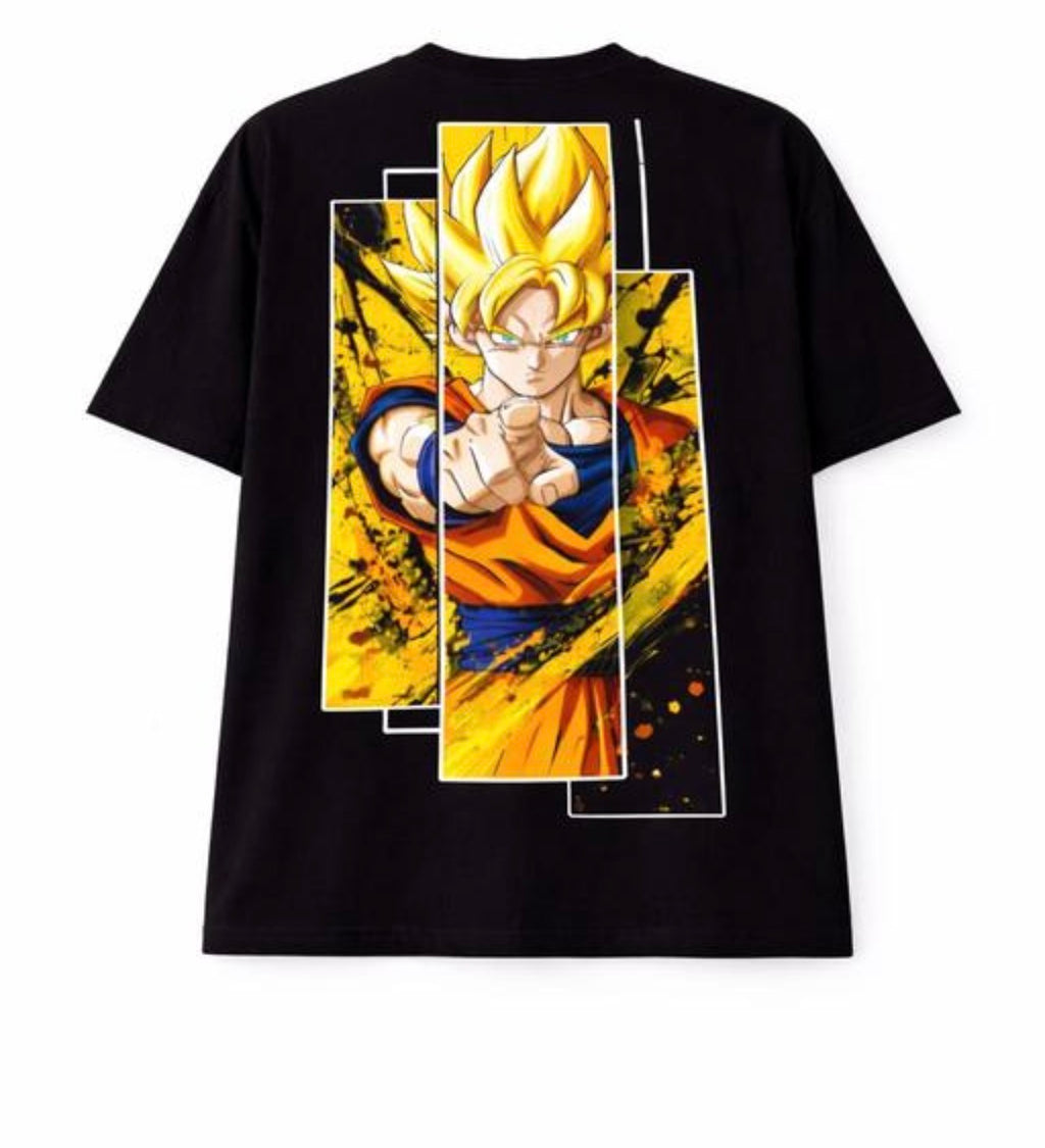 Goku Anime Printed T Shirt