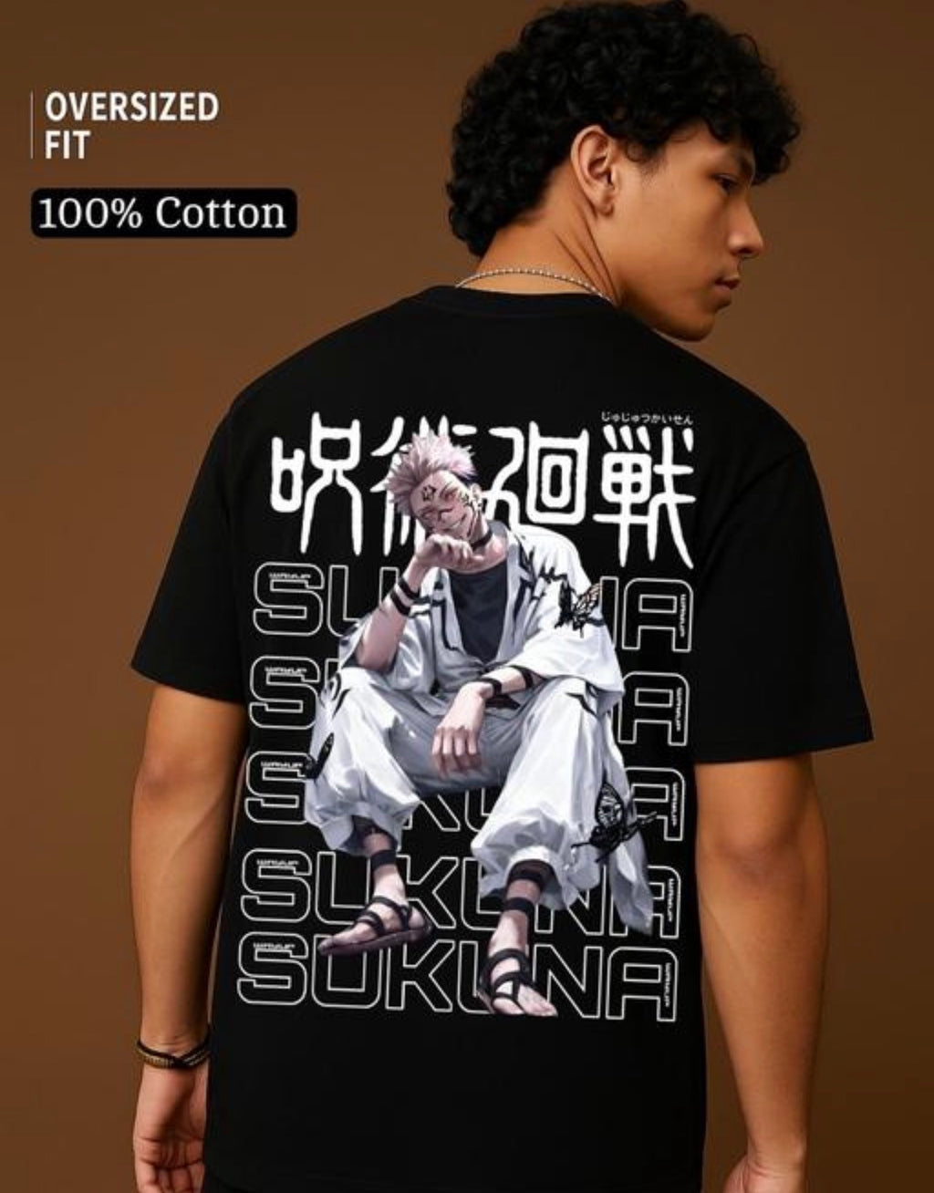 Sukuna Anime Printed T Shirt