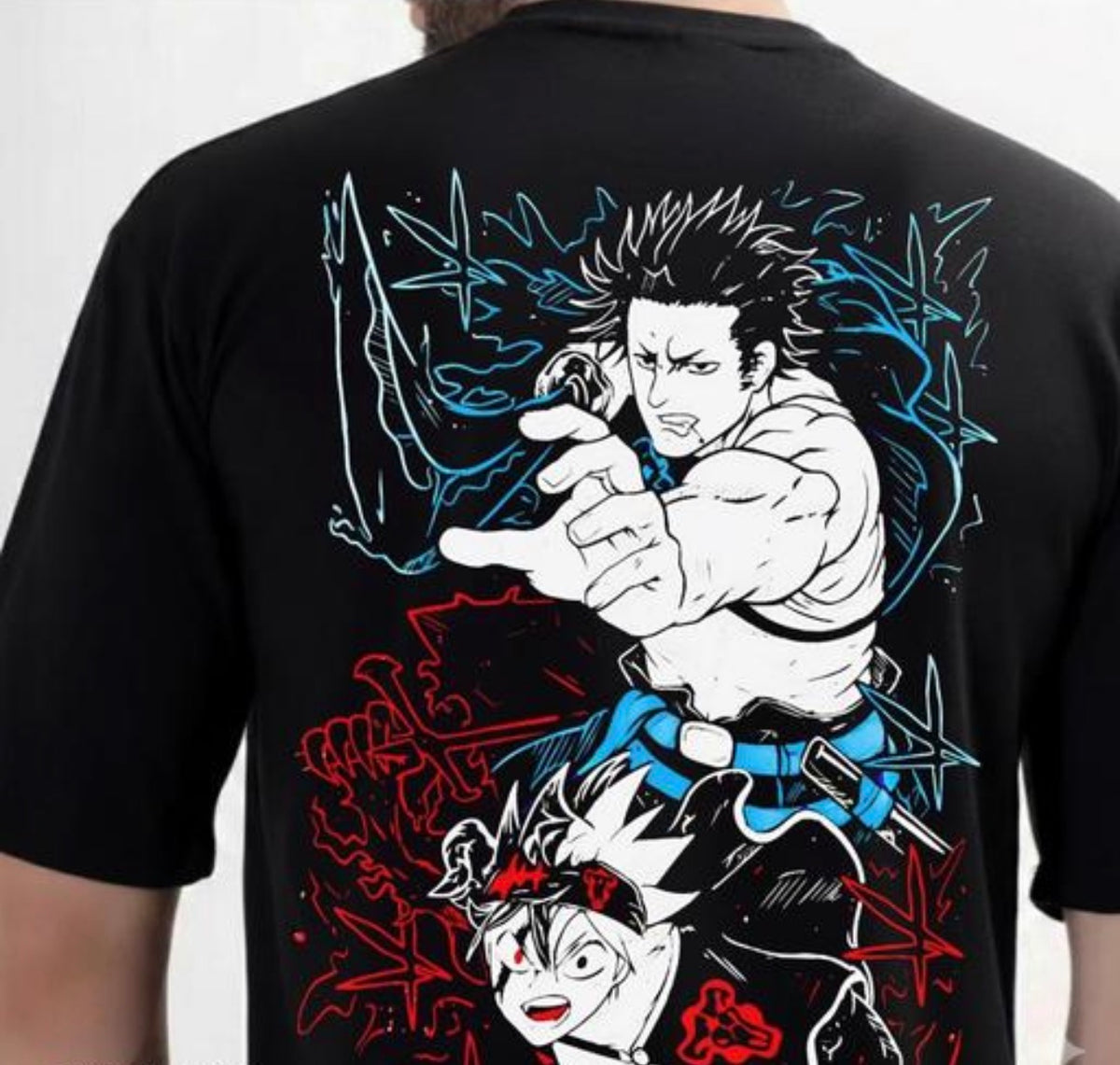 Yami Black Clover Anime Printed T Shirt