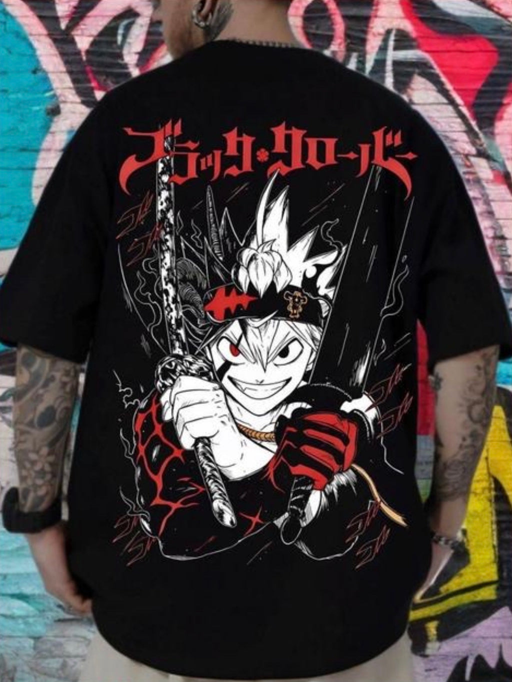 Asta Anime Printed T Shirt