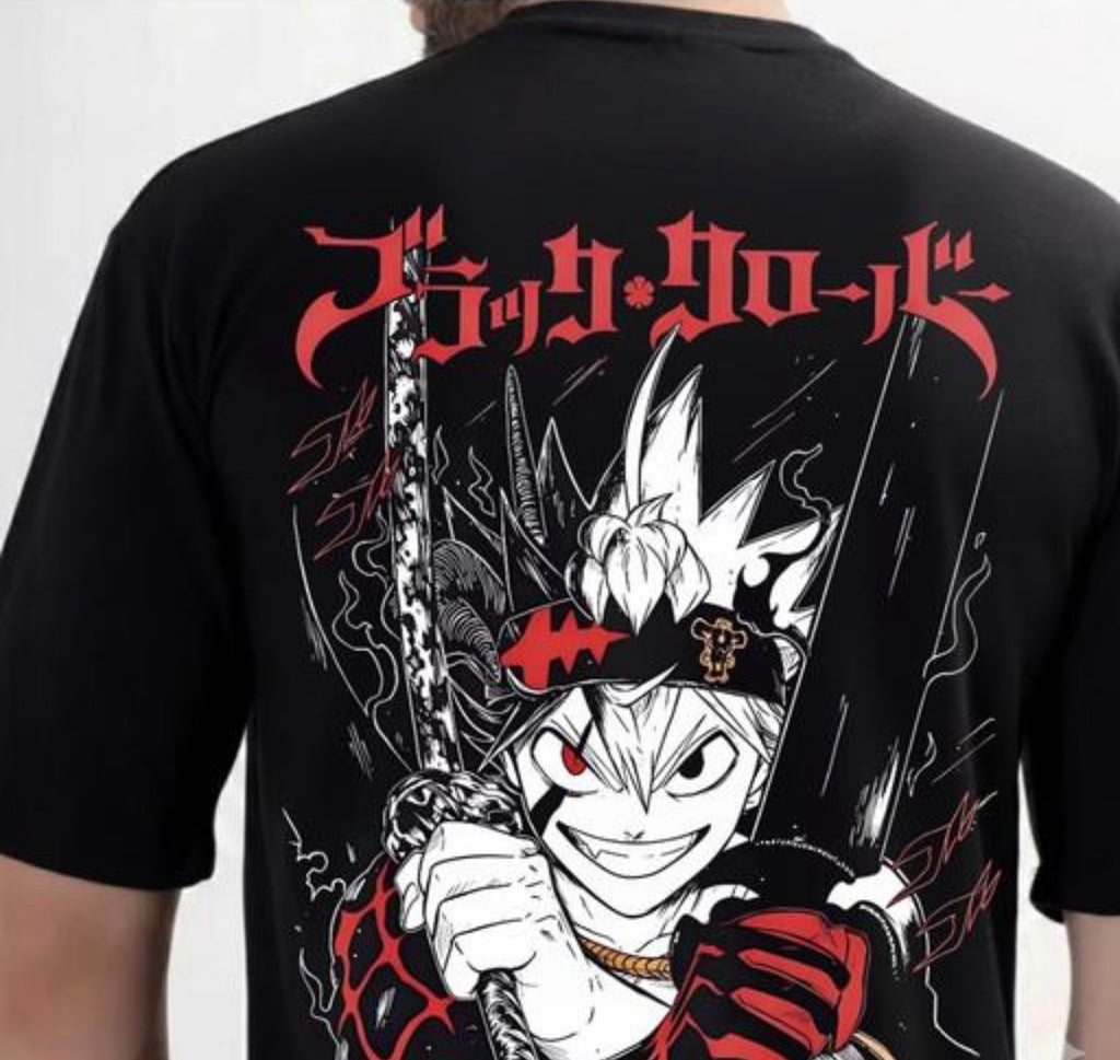 Asta Anime Printed T Shirt