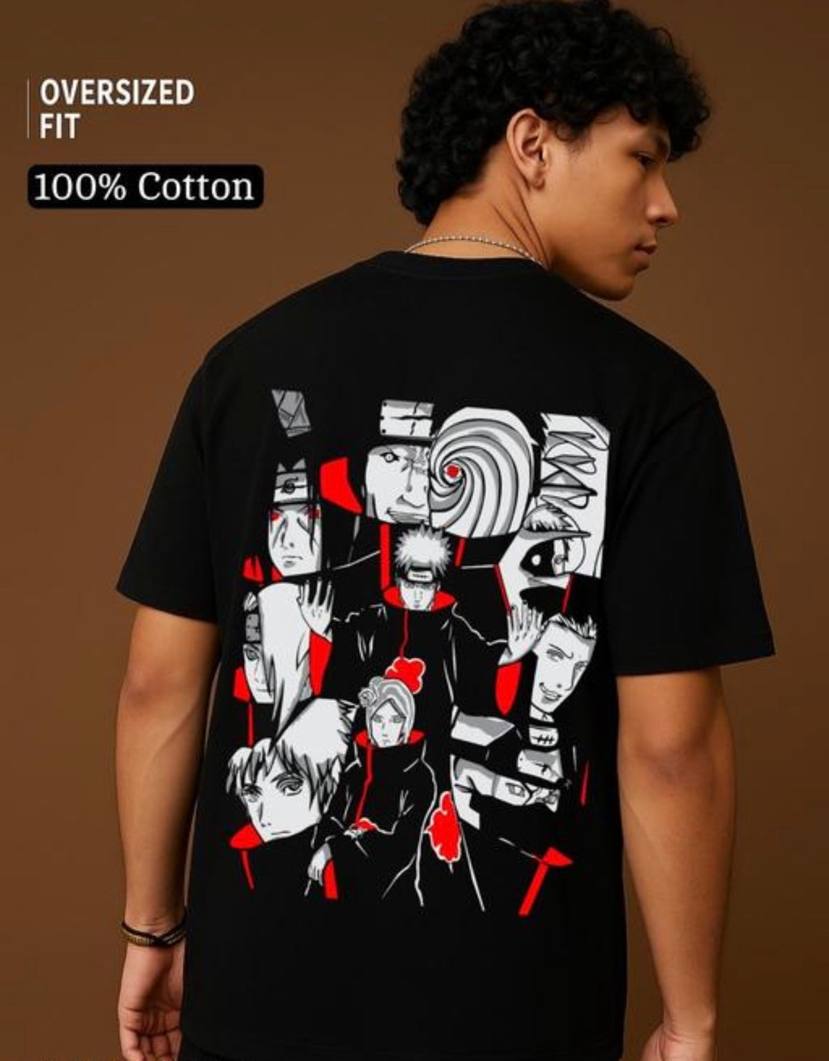 Akatsuki Anime Printed T Shirt