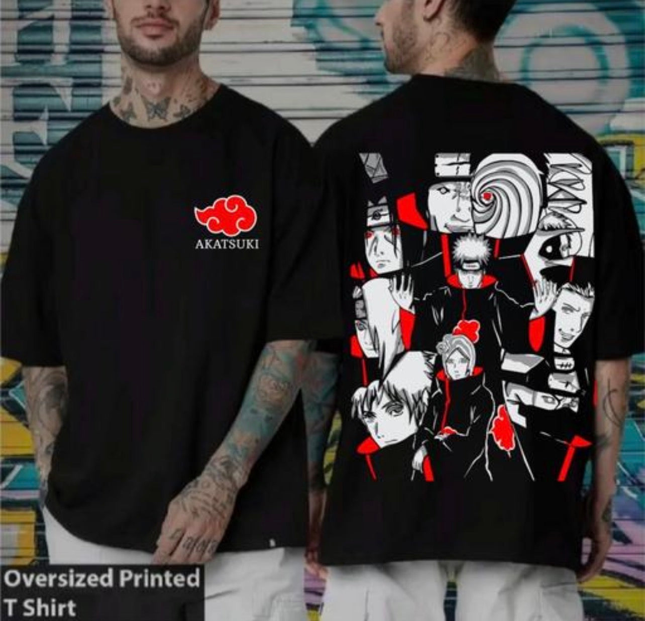 Akatsuki Anime Printed T Shirt