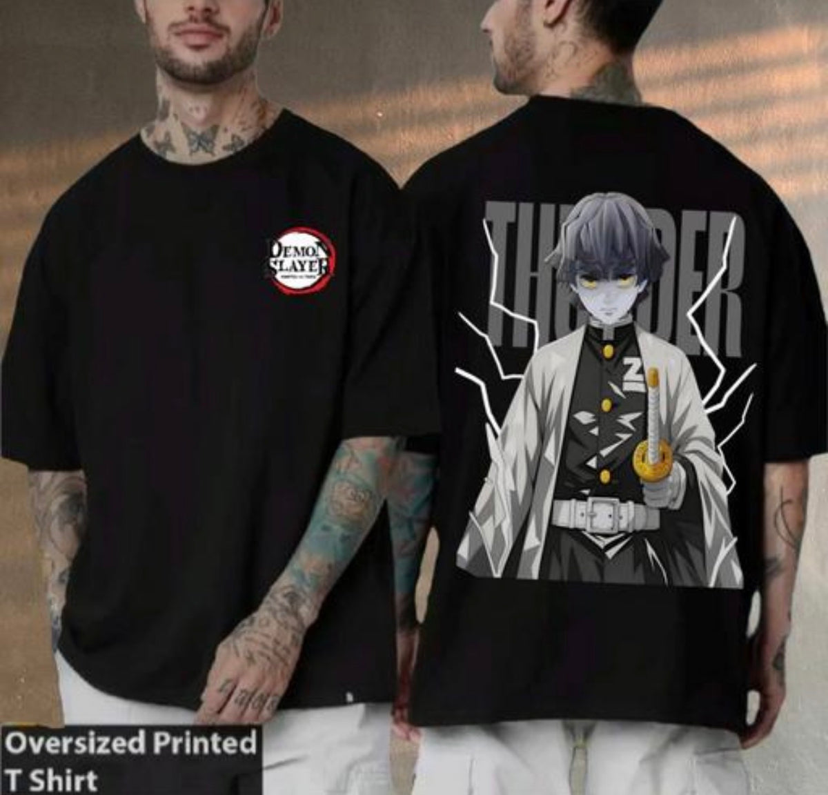 Zenitsu Anime Printed T Shirt