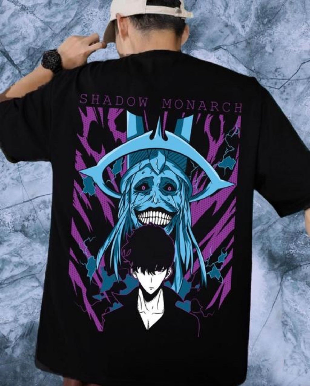 Sung Jin Woo Anime Printed T Shirt