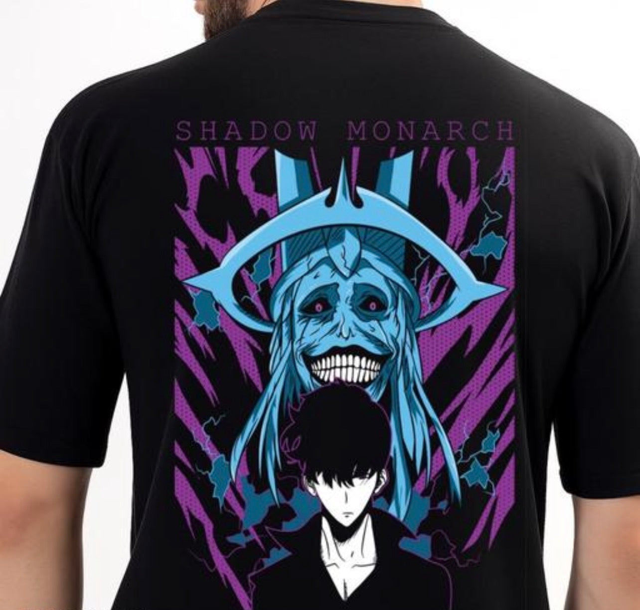 Sung Jin Woo Anime Printed T Shirt