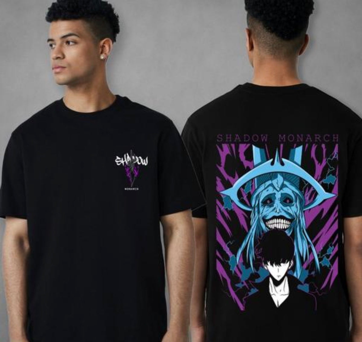Sung Jin Woo Anime Printed T Shirt