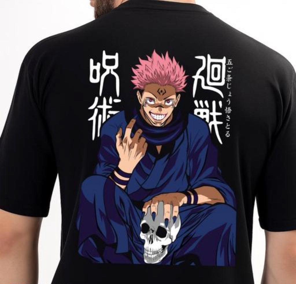 Sukuna Anime Printed T shirt