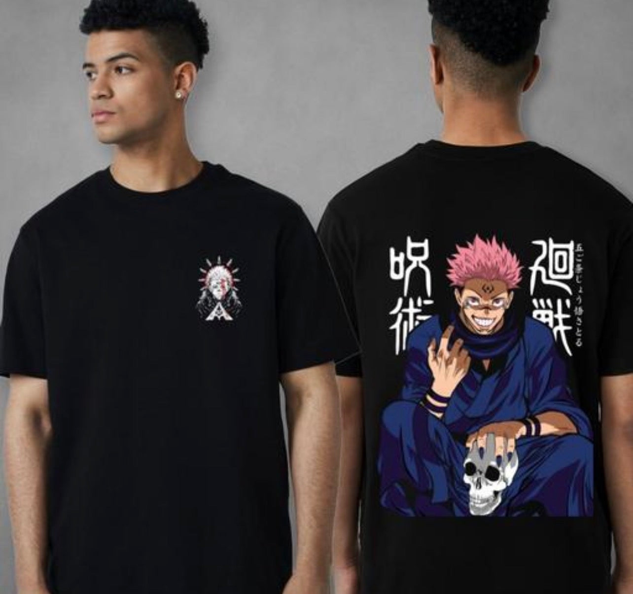 Sukuna Anime Printed T shirt