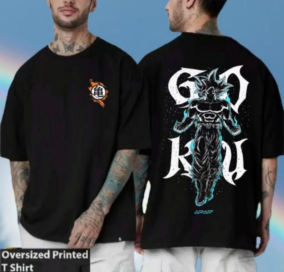 Goku Anime Printed T Shirt