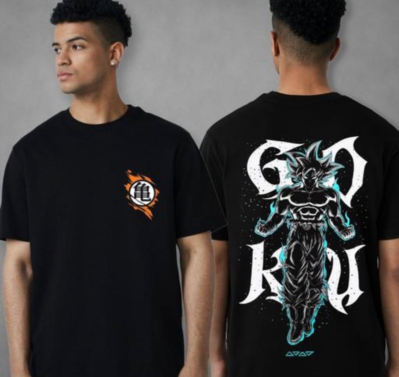 Goku Anime Printed T Shirt