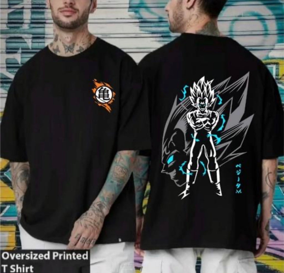 Vegeta Majin Anime Printed T Shirt