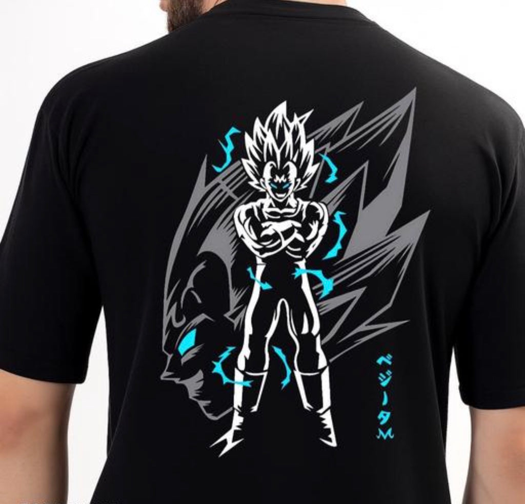 Vegeta Majin Anime Printed T Shirt