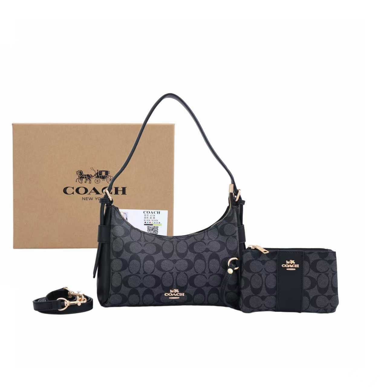 Coach Teri Shoulder Bag in Signature Canvas