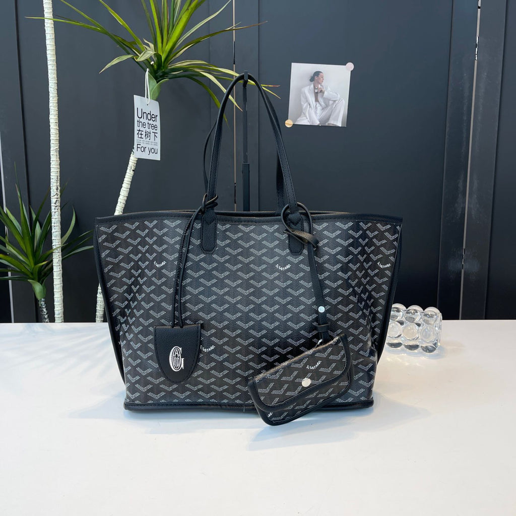 Goyard Tote with Detachable Wallet