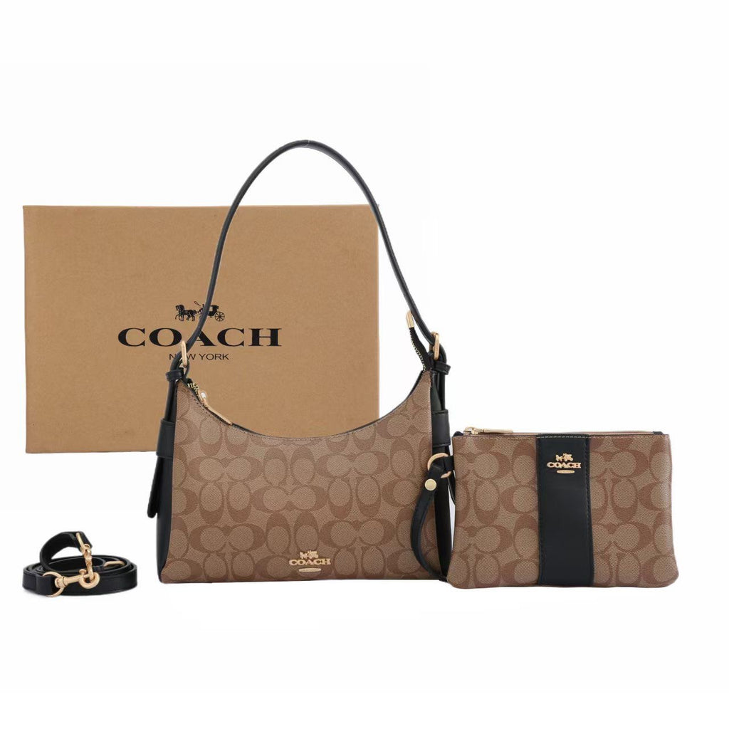Coach Teri Shoulder Bag in Signature Canvas