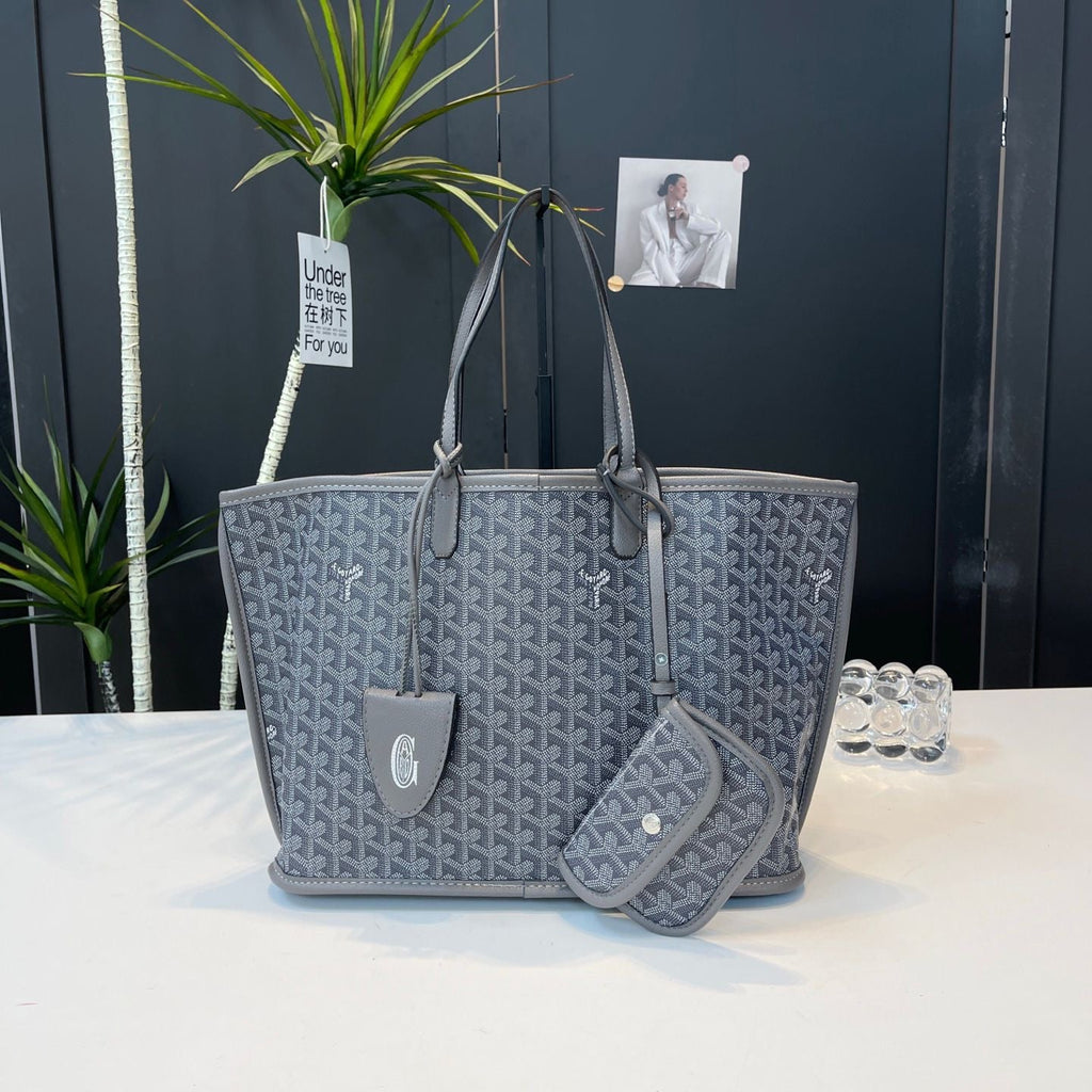 Goyard Tote with Detachable Wallet